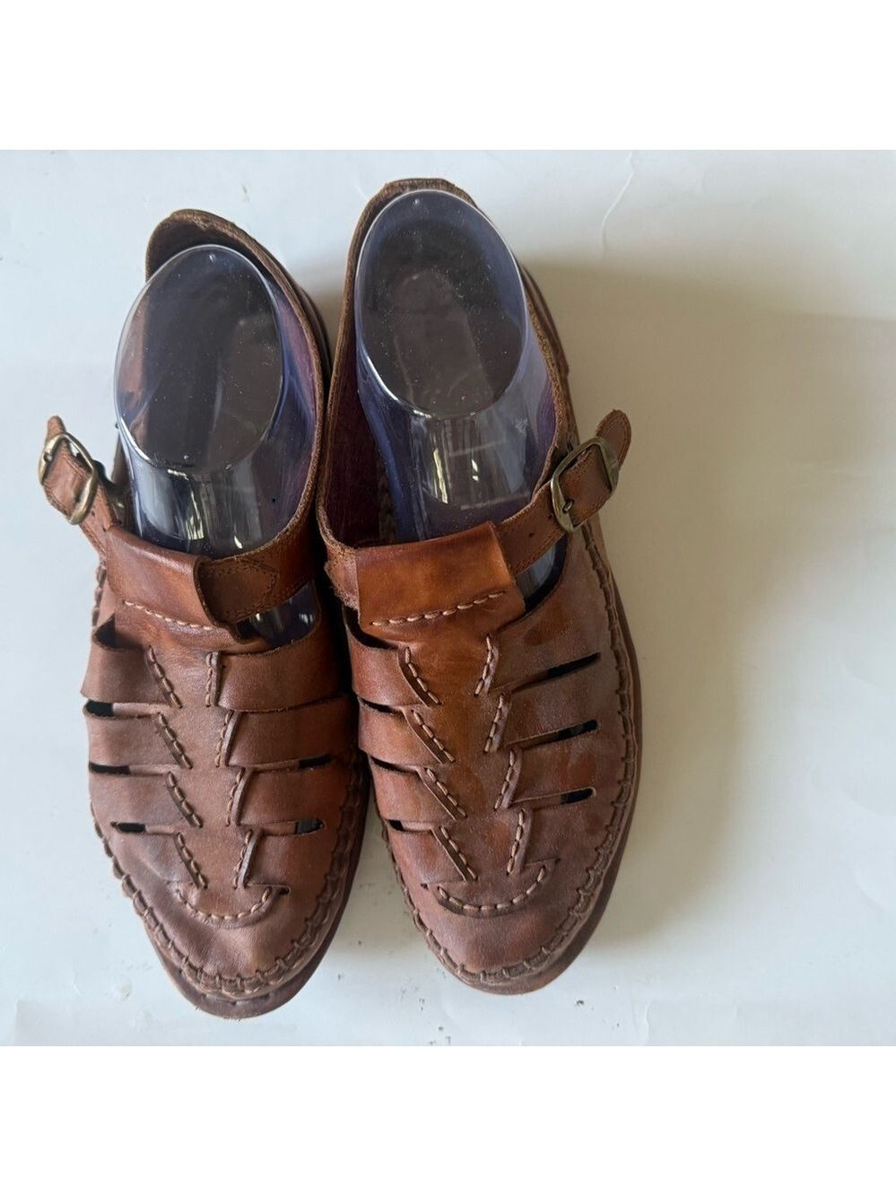 Pikolinos Men’s Fisherman Sandals Size 8.5 EU 41/42) Leather Casual Comfort - Picture 5 of 13